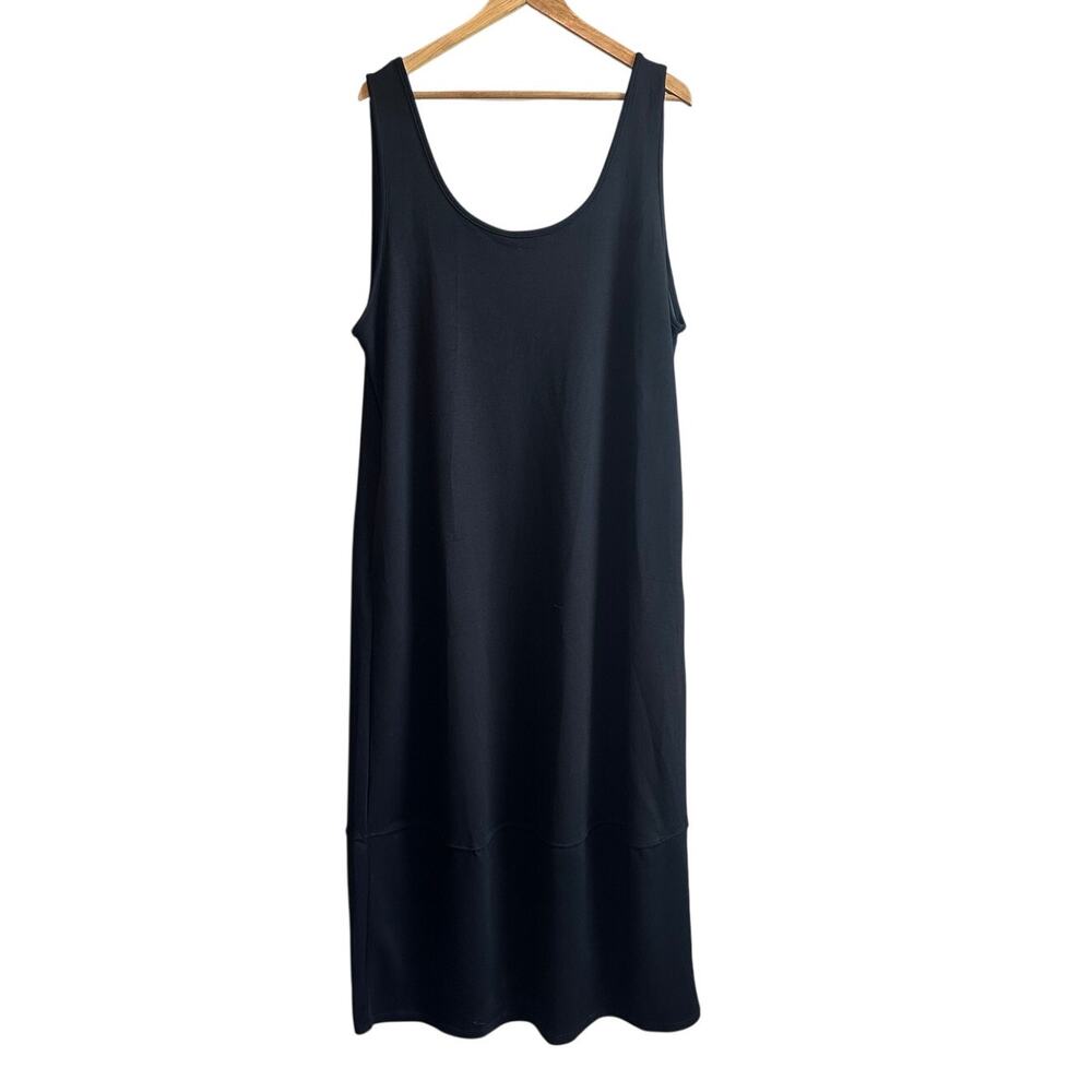 Halara Low Back Sleeveless Dress Black XL NEW
